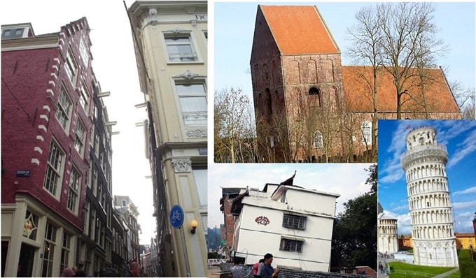 Tilted Buildings and Towers